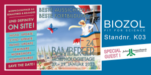 Treffen Sie BIOZOL auf den Bamberger Morphologietagen!